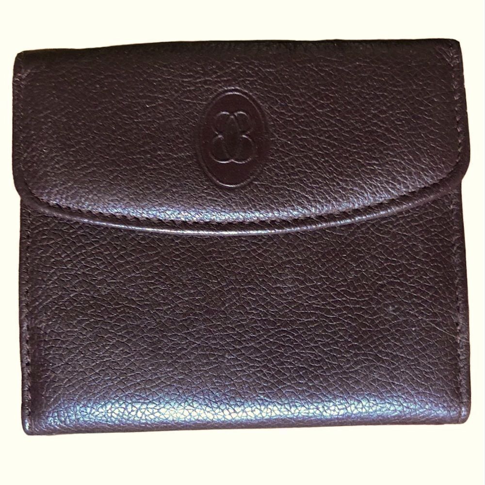 Buxton velvet Napa cowhide wallet